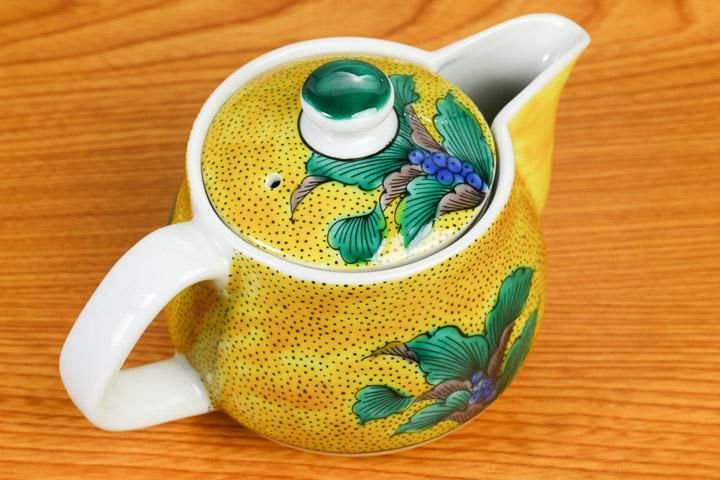 中ポット急須（磁器） 吉田屋おもと/美山窯 09-221