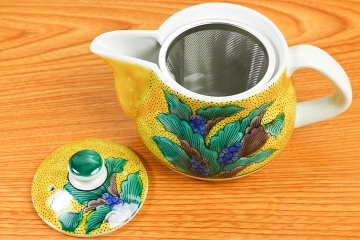 中ポット急須（磁器） 吉田屋おもと/美山窯 09-221