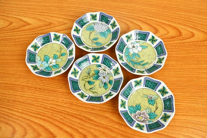 向付　小皿　5枚セット　吉向窯　美品 2025年最新】吉向 皿の人気アイテム - メルカリ