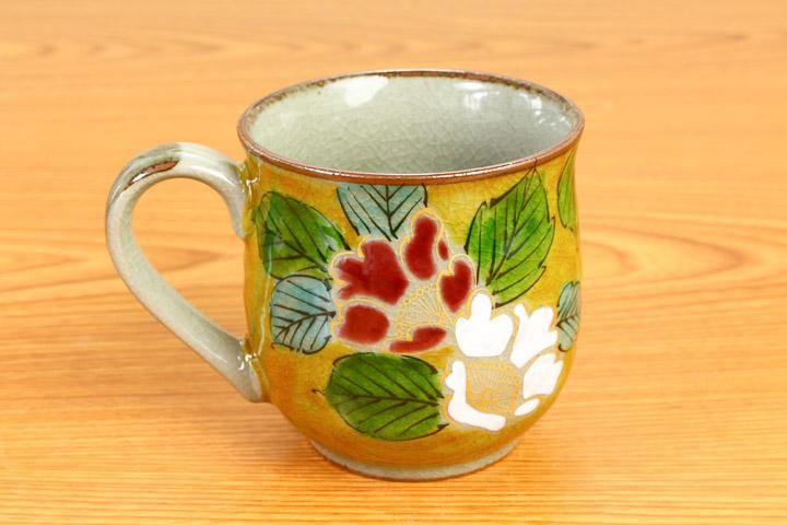 マグカップ 吉田屋山茶花/美山窯