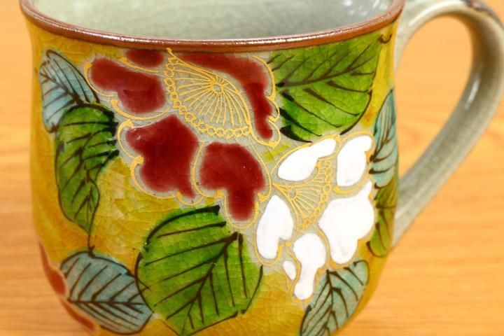 マグカップ 吉田屋山茶花/美山窯
