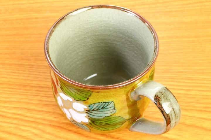 マグカップ 吉田屋山茶花/美山窯