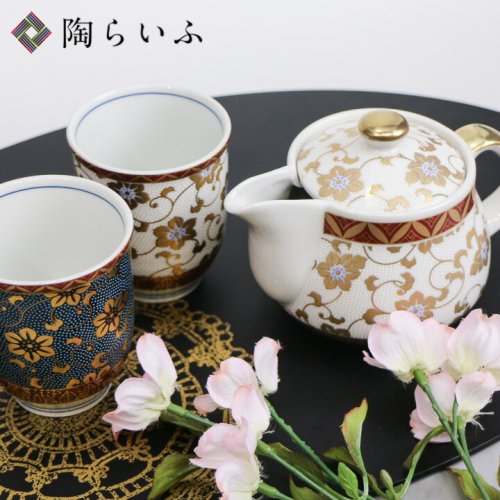 九谷焼 茶器セット湯呑・茶器 - 九谷焼通販 陶らいふ-和食器九谷焼の