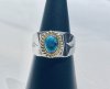  ring 68 k18 cup turquoise 68