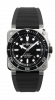 BR 03 Diver Black Steel