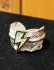 L feather ring 01 opal K18 big thunder/21