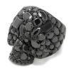   ֥å -#25 - Ring : Stardust skull black -#25 -