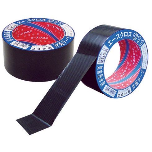 気密防水テープ５０ミリ幅 黒（片面粘着） - 水道資材の工藤建材
