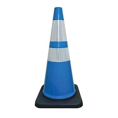 高輝度反射シート仕様のPVCソフトカラーコーンです。
