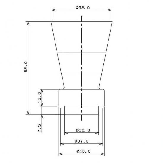 カクダイ 取付ラッパ 4560-4 - 水道資材の工藤建材