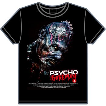 サイコ・ゴアマン（Tシャツ） - ホラー,カルト,SF,バイオレンス,アクション... 映画 Tシャツ TERROR FACTORY（テロファクトリー）