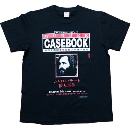 MURDER CASEBOOK 1 - ホラー,カルト,SF,バイオレンス,アクション... 映画 Tシャツ TERROR  FACTORY（テロファクトリー）