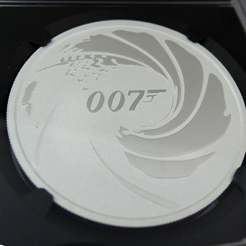 7120円 最高鑑定◆2020年 007ジェームズ・ボンド/First Releases/Tuvalu1$ 銀貨 NGC MS70 シルバー モダンコイン  エリザベス - 北欧アンティークと北欧ヴィンテージ｜食器に雑貨も