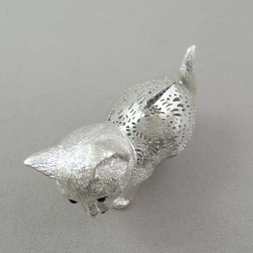 Christofle(クリストフル)☆ネコ/cat/オブジェ/072221 - 北欧 Christofle(クリストフル)☆ネコ/cat/オブジェ/072221 - 北欧
