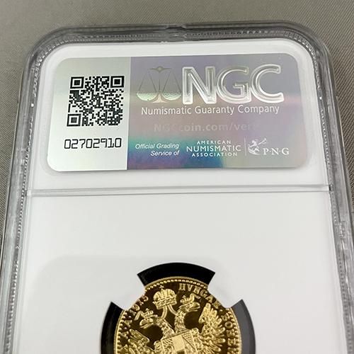 ☆金価格史上最高値更新中‼️ 1915 フランツヨーゼフ1世 4