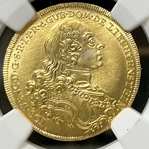 1758年 MS69 最高鑑定 リヒテンシュタイン ヨーゼフ・ヴェンツェル ダカット金貨☆1769 DUCAT  アンティーク/ゴールド/RESTRIKE - 北欧アンティークと北欧ヴィンテージ｜食器に雑貨も