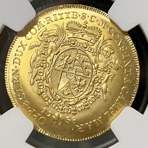 41440円 1758年 MS69 最高鑑定 リヒテンシュタイン ヨーゼフ・ヴェンツェル ダカット金貨★1769 DUCAT  アンティーク/ゴールド/RESTRIKE - 北欧アンティークと北欧ヴィンテージ｜食器に雑貨も