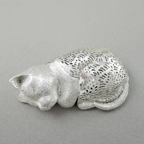 クリストフル　猫　オブジェ クリストフル 猫 オブジェ