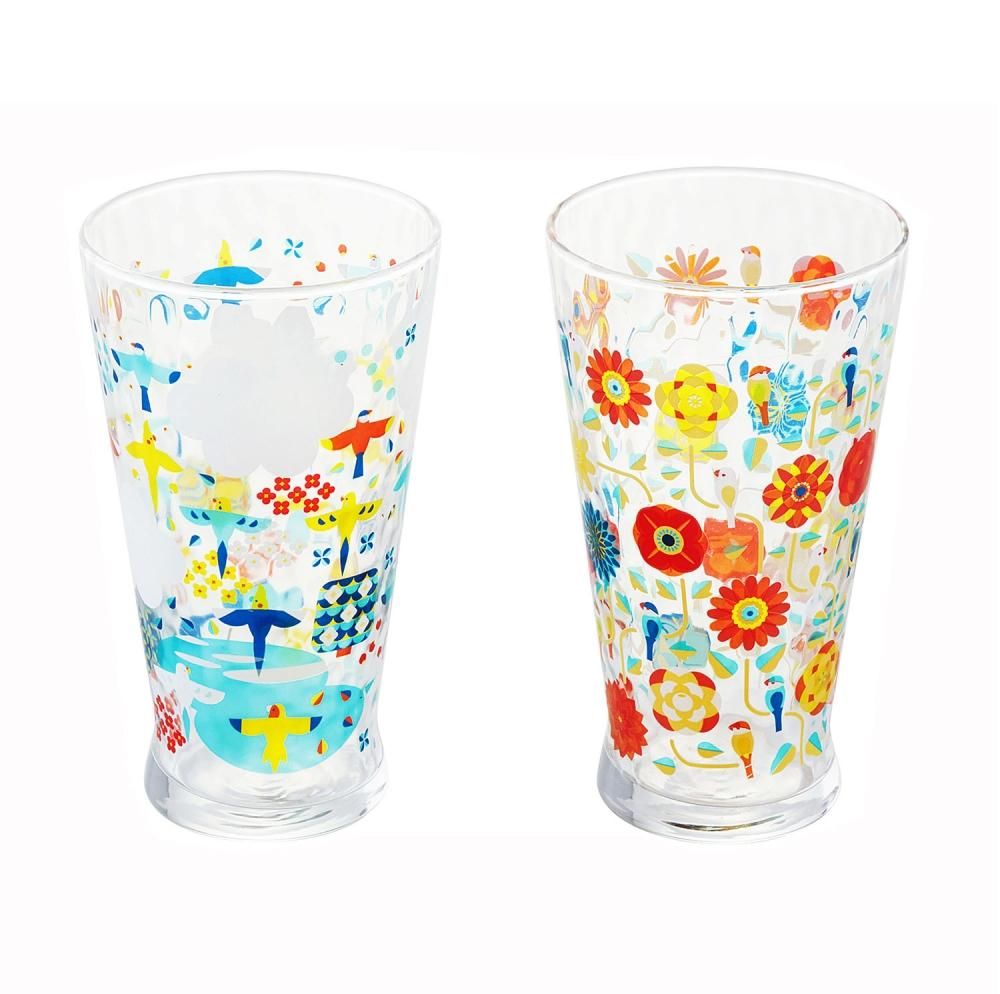 小鳥の雑貨・洋服デザイン【KOTORITACHI】-タンブラー【全2種】