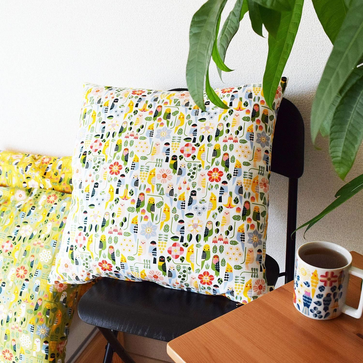 キャラクタークッション 洋梨デザイン Morris Design Studio フルーツ クッションカバー | 【公式