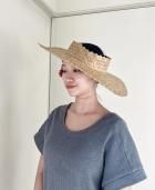 ラウハラハット ラウハラオープンハット Lauhala Open Hat