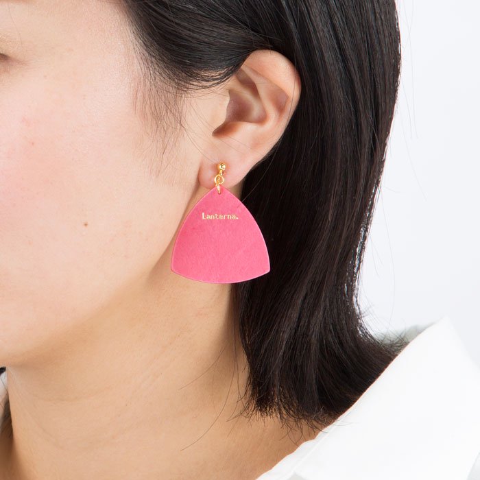 Pick Earring - Pink (ピックのイヤリング - ピンク)