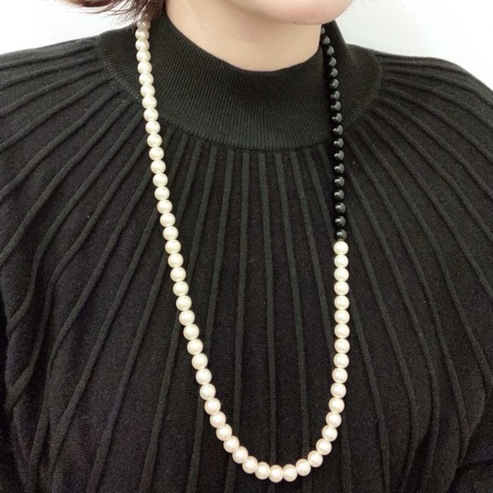  Long Pearl Necklace