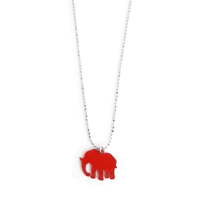 Safari Color Necklace - Elephant