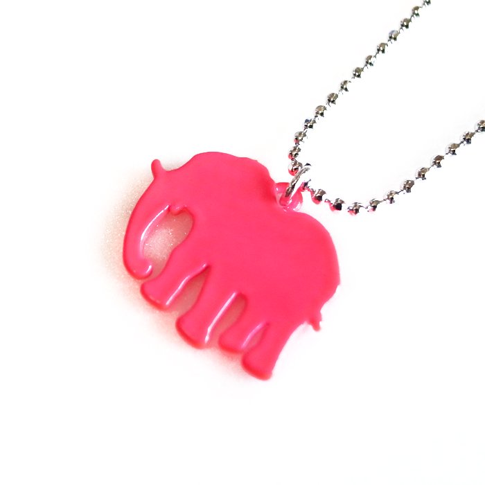 Safari Color Necklace - Elephant