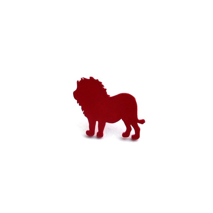 Safari Posts - Lion - color