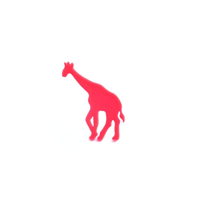 Safari Posts - Giraffe - color