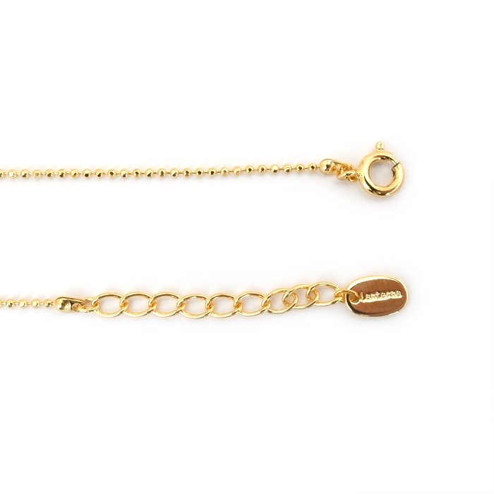 Plain Long Necklace - Ball Chain