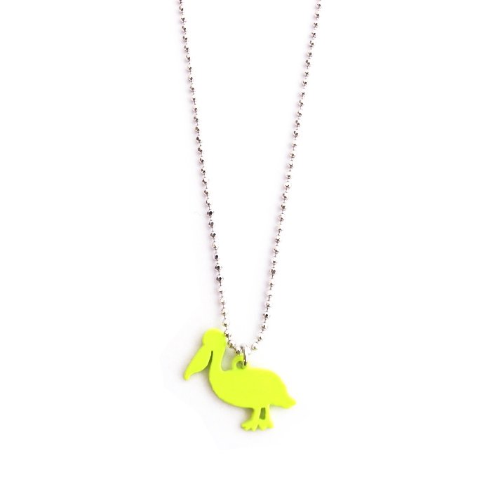 Safari Color Necklace - Pelican