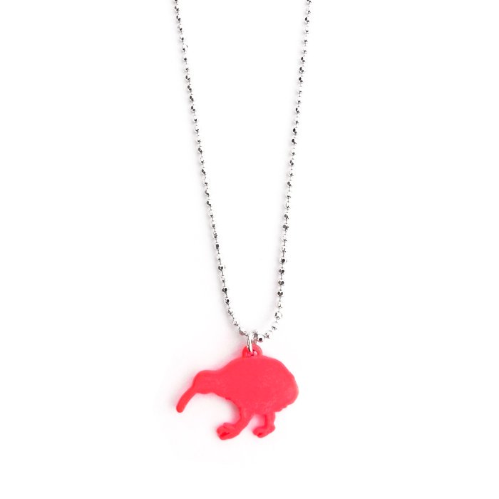 Safari Color Necklace - Kiwi