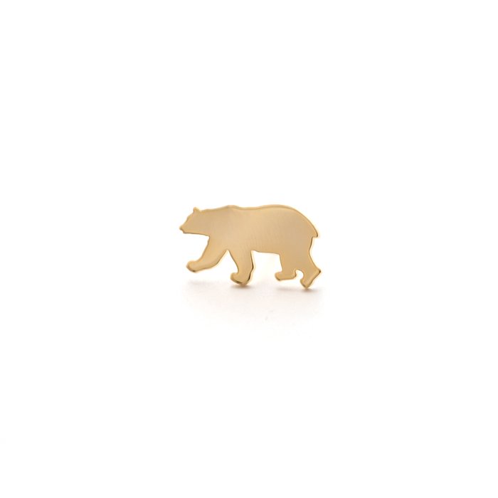 Safari Pins - Polar Bear (サファリピンズ - シロクマ)