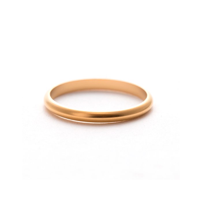 Plain Stack Ring (Mat Color)
