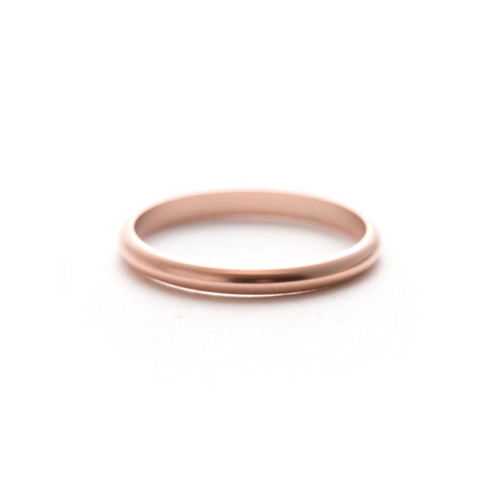 Plain Stack Ring (Mat Color)