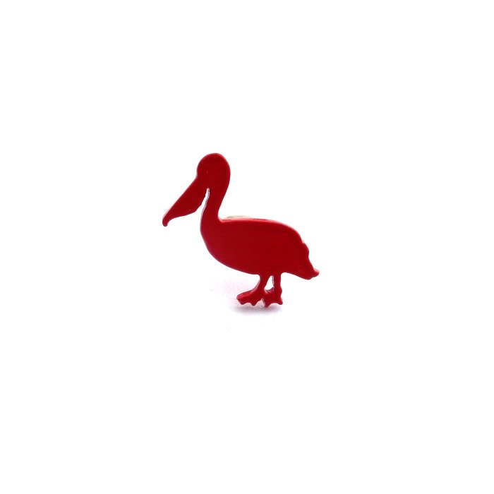 Safari Color Pins - Pelican (サファリカラーピンズ - ペリカン)