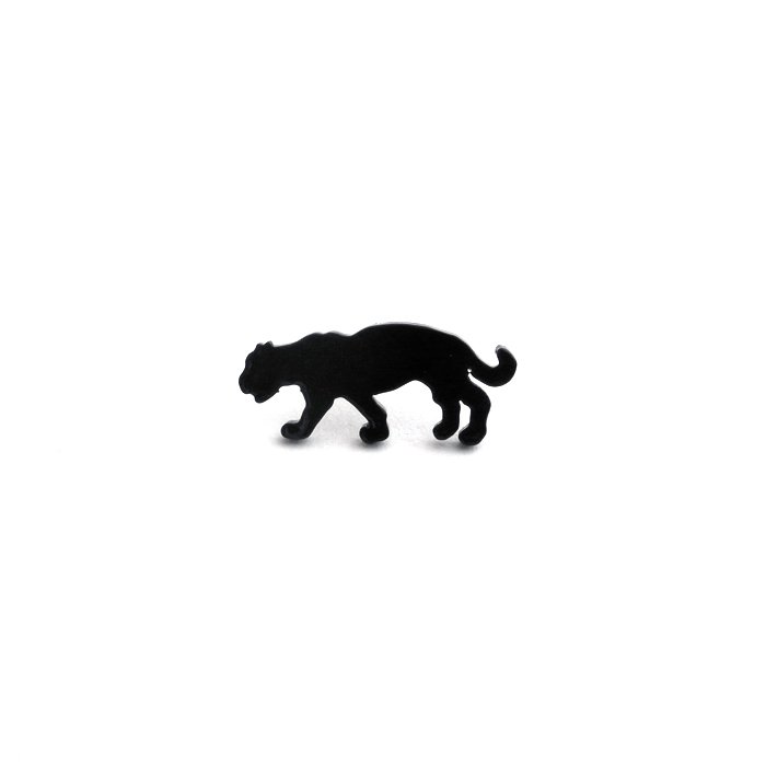 Safari Monotone Pins - Leopard (サファリモノトーンピンズ - ヒョウ)