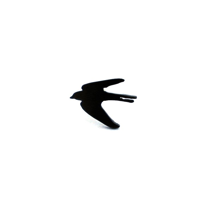 Safari Monotone Pins - Swallow (サファリモノトーンピンズ - ツバメ)