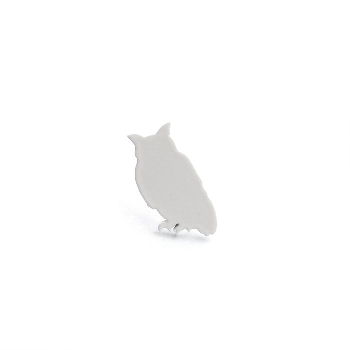 Safari Monotone Pins - Owl (サファリモノトーンピンズ - フクロウ)