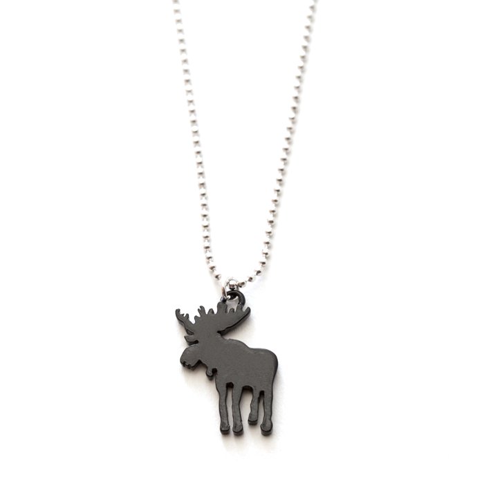 Safari Monotone Necklace - Moose