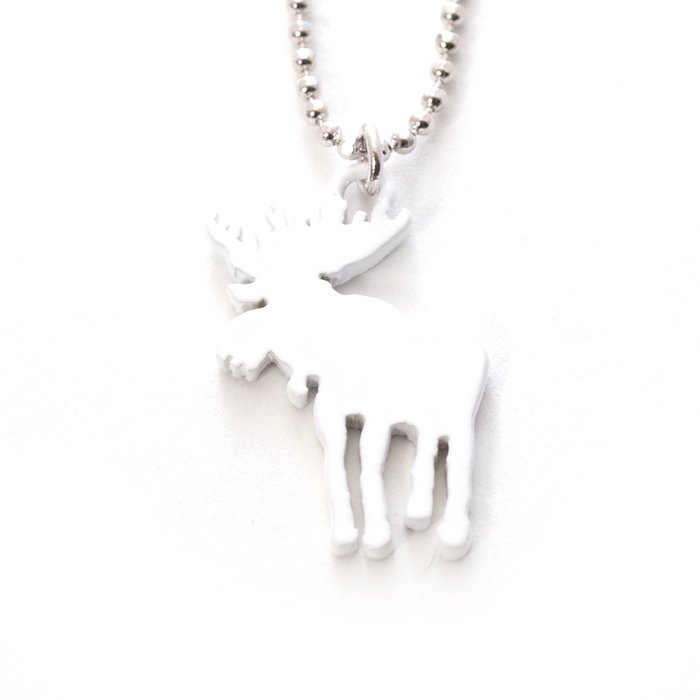 Safari Monotone Necklace - Moose