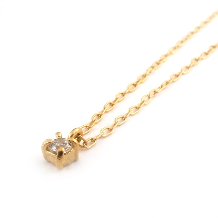 Tiny Gem Necklace - Crystal