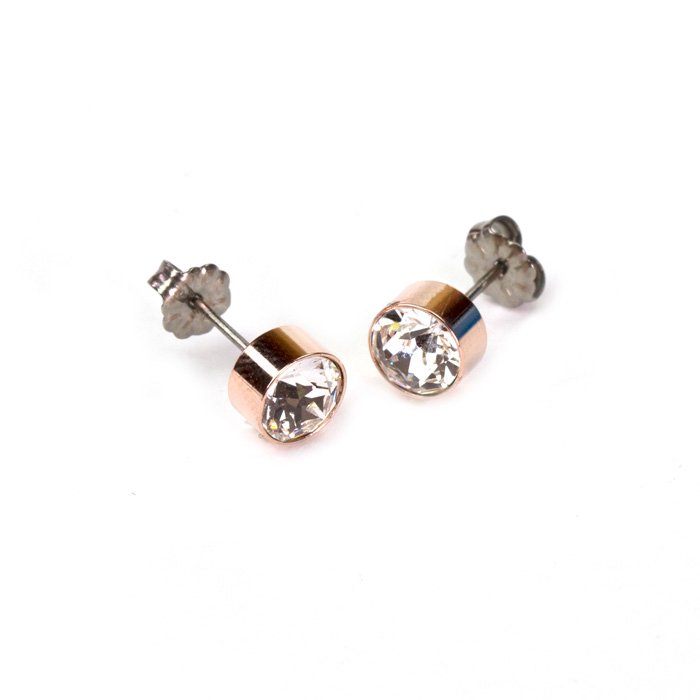 1 Stone Earring (クリスタルガラスのイヤリング)
