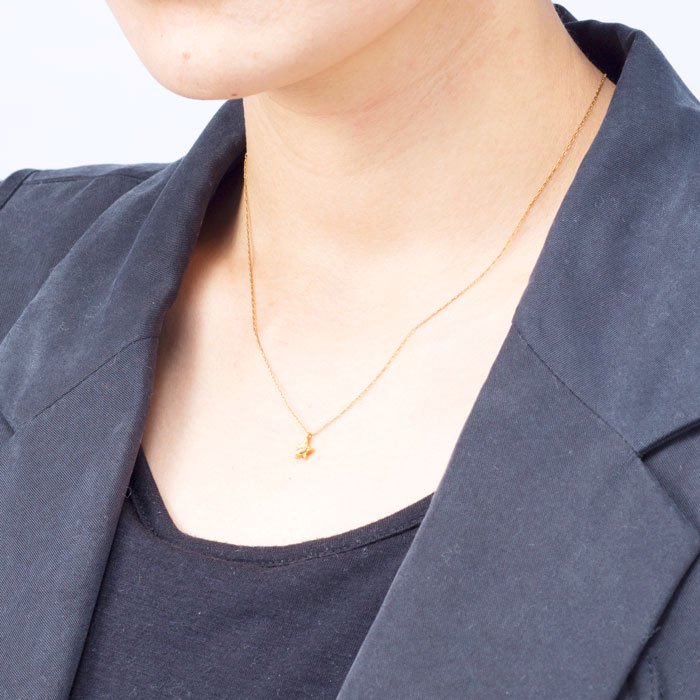 Tiny Cross Necklace(タイニークロスネックレス)