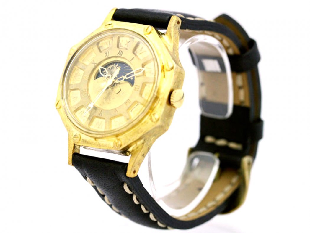 FLY BACK （SUN&MOON） OCTAGON （ローマ） - 手作り腕時計・懐中時計・日時計の通販 JHA Online Store