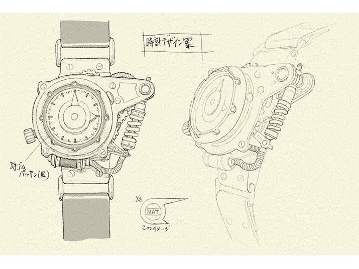 GANYMEDE / 田中達之デザイン - 手作り腕時計・和時計・アニメ時計