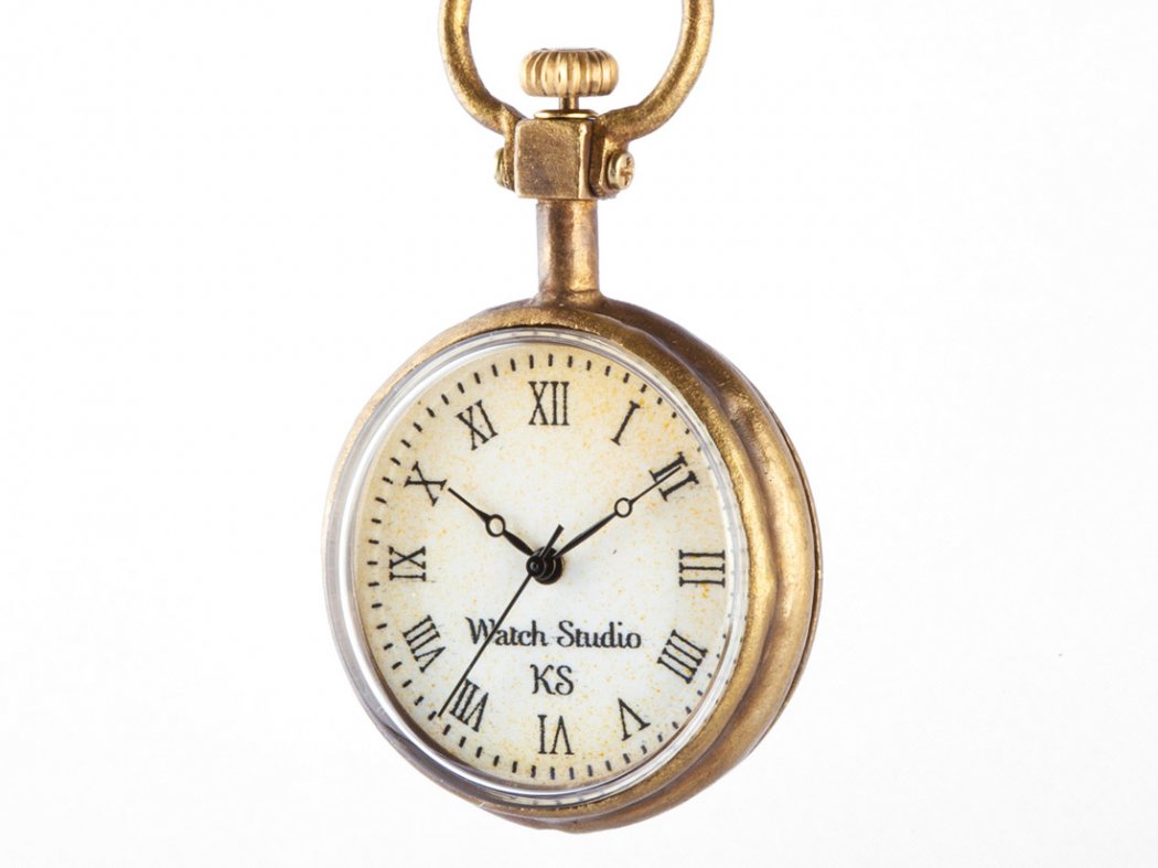 traditional pocket （ローマ数字文字盤） - 手作り腕時計・懐中時計