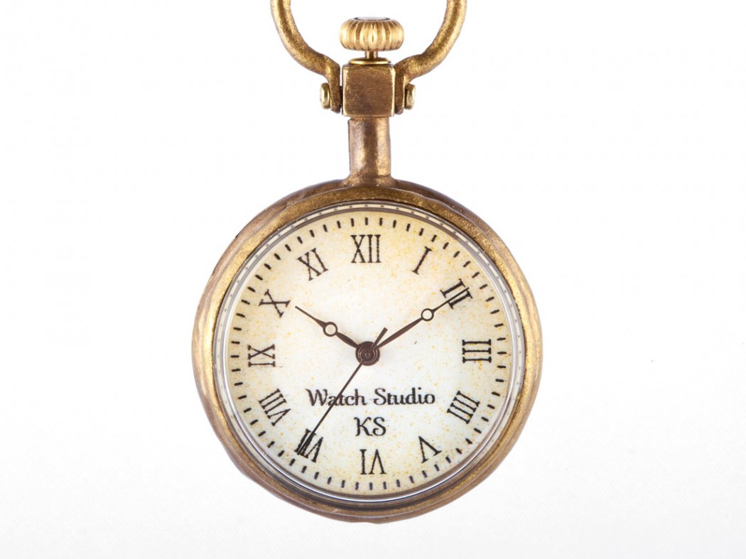 traditional pocket （ローマ数字文字盤） - 手作り腕時計・懐中時計
